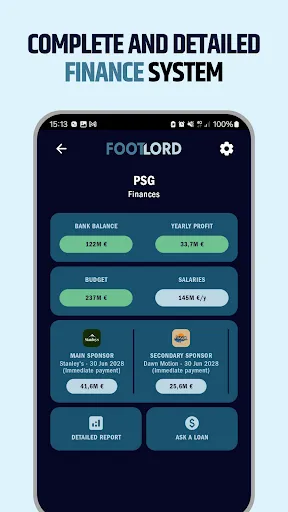 FootLord - Football Manager | Permainan | XWorld