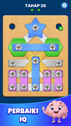 Teka-teki Skru - Nat dan Bolt | Permainan | XWorld