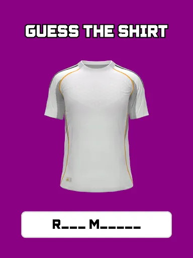 Guess The Football Shirt | Games | XWorld