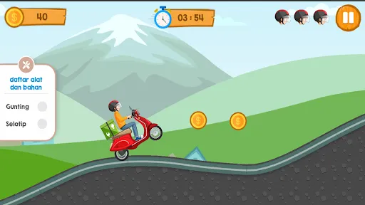 Tukang Listrik Naik Motor | Permainan | XWorld