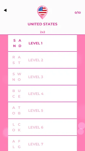 PINK WORD BRAIN | Games | XWorld
