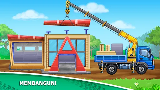 Game Anak: Truk & Bangun Rumah | Permainan | XWorld