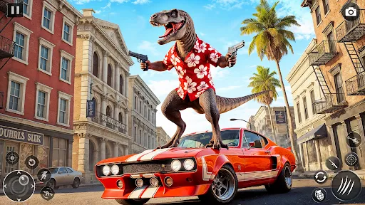 Angry Dinosaur City Attack | Игры | XWorld
