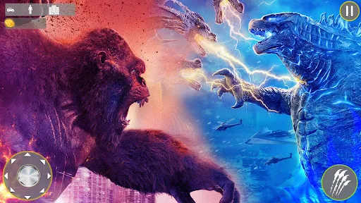 Gorilla king kong vs Godzilla | juego | XWorld