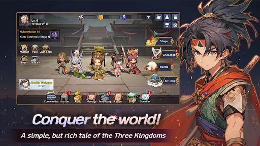 Three Kingdoms Tempest | Permainan | XWorld