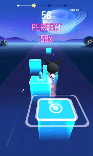 Tiles Music Kuromi Hop Sanrio | Permainan | XWorld