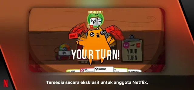 Exploding Kittens NETFLIX | Permainan | XWorld