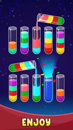 Sort Color Water | 游戏 | XWorld