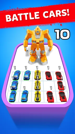 Robot Merge Master: Car Games | Games | XWorld