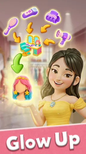 Glow Tales: Merge & Makeover | Permainan | XWorld