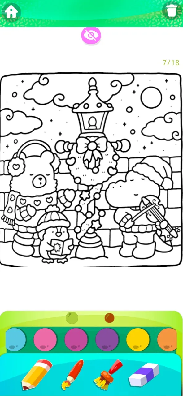 Comfy Day Relax Coloring Book | Permainan | XWorld