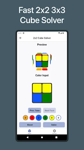 Cube Solver 2x2 & 3x3 | Games | XWorld