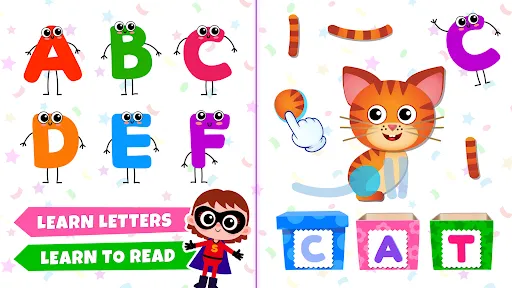 Learn to Read! Bini ABC games! | Permainan | XWorld