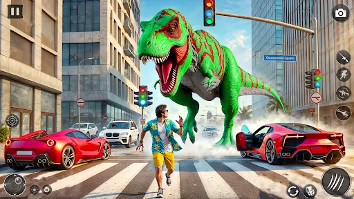 Angry Dinosaur City Attack | Игры | XWorld