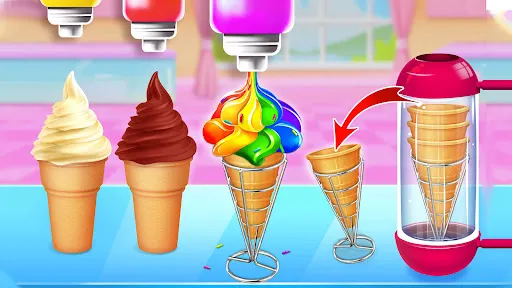 Ice Cream Cone-Ice Cream Games | เกม | XWorld