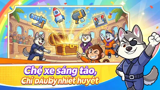 Pup Crash: DIY Racing Cars | Games | XWorld