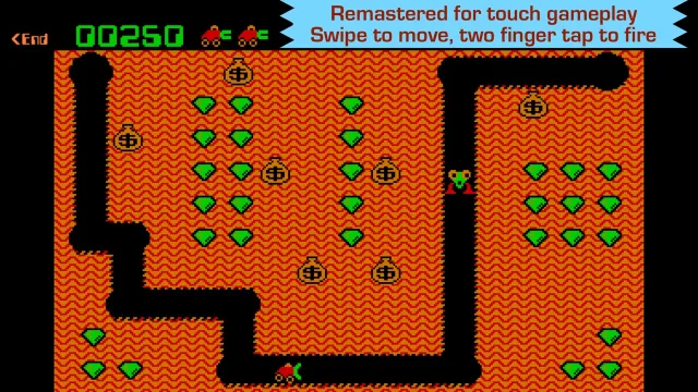 Digger - Classic retro arcade game | Permainan | XWorld
