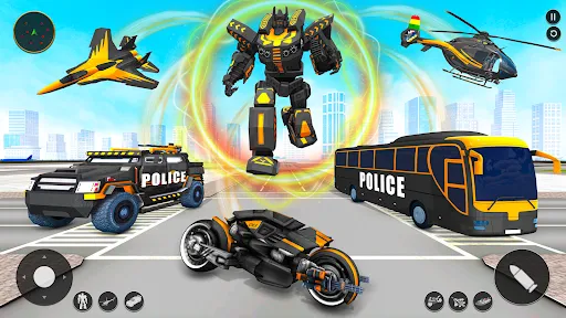 Bus Simulator Police Robot Car | Игры | XWorld