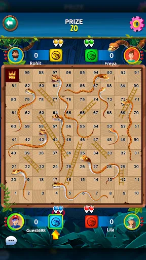 Snake and Ladders Jungle Book | 游戏 | XWorld