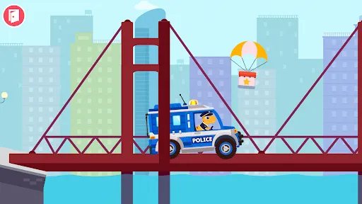 Динозавр Полицейская Машина | Игры | XWorld