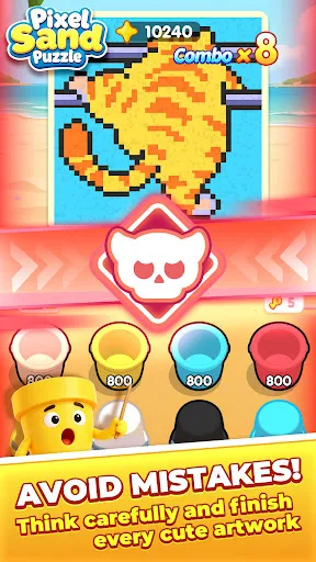 Pixel Sand Puzzle | Jogos | XWorld