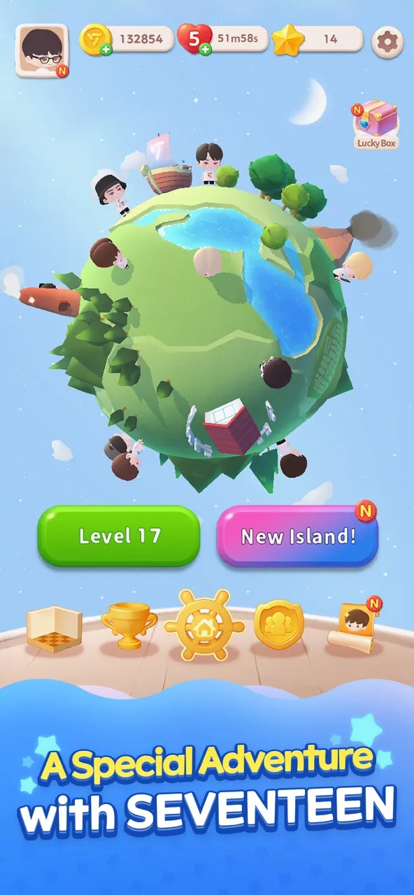 Puzzle SEVENTEEN | Permainan | XWorld