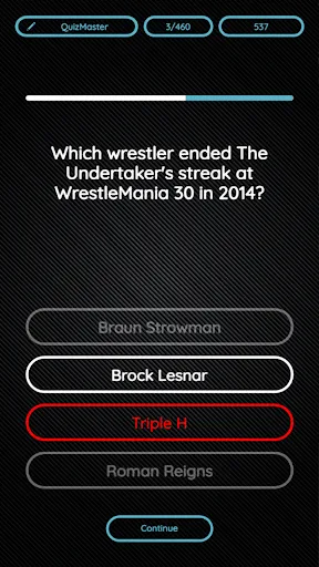 QuizMaster: Wrestling | Games | XWorld QuizMaster: Wrestling | Games | XWorld