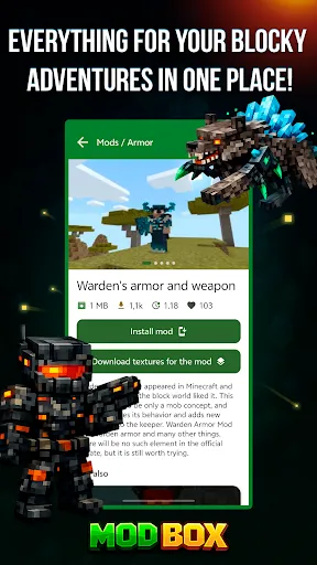 ModBox Addon Mod for Minecraft | Games | XWorld