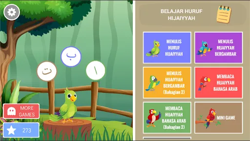 Belajar Menulis Hijaiyyah, Bah | Permainan | XWorld