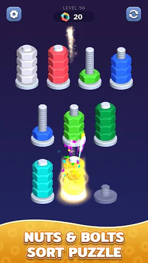 Penyortiran Warna Mur | Games | XWorld