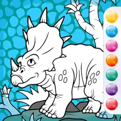 XWorld | Dinossauros Fofos para Colorir