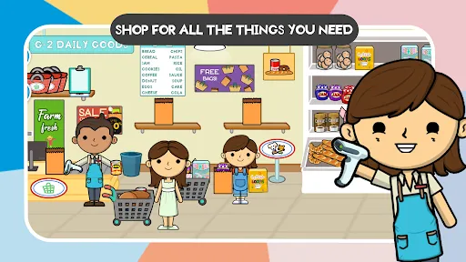 Lila's World: Grocery Store | Игры | XWorld