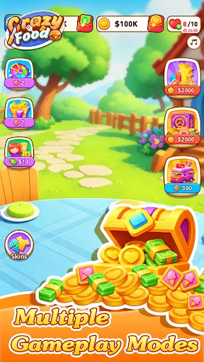 Crazy Food | Games | XWorld