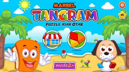Marbel Tangram - Edu Gim Anak | Permainan | XWorld Marbel Tangram - Edu Gim Anak | Permainan | XWorld
