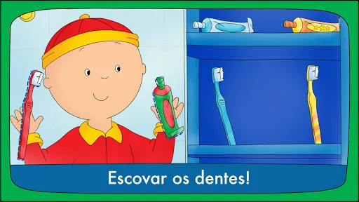 Boa Noite, Caillou | Jogos | XWorld