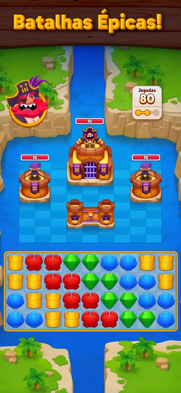Pirate Match | เกม | XWorld