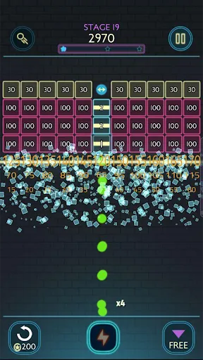 Neon bricks | เกม | XWorld