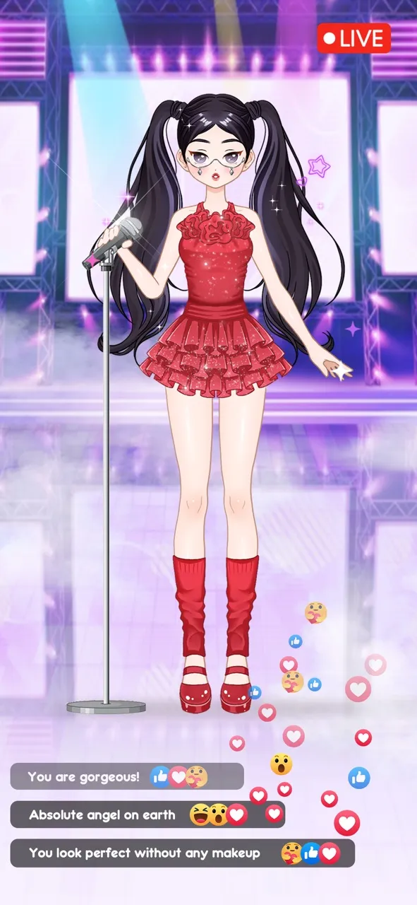 Idol Livestream: Doll Dress Up | Games | XWorld