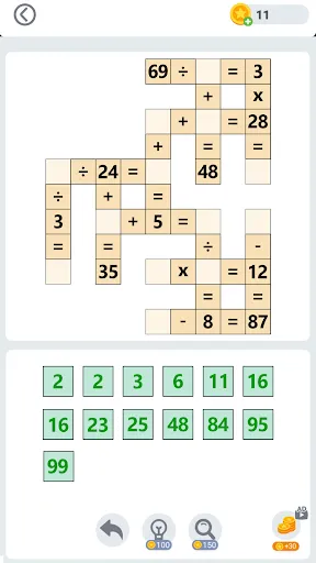 Math Grid - Number Puzzle Game | Игры | XWorld