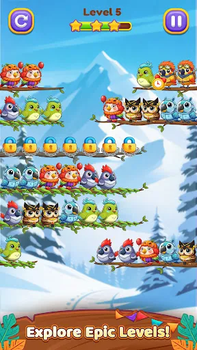 Sortir Burung 3 TekaTeki Warna | Permainan | XWorld Sortir Burung 3 TekaTeki Warna | Permainan | XWorld