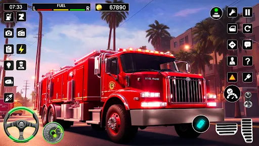 City Fire Truck Rescue Games | Permainan | XWorld