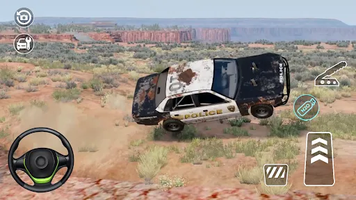 Jumping Car Damage Test Game | 游戏 | XWorld
