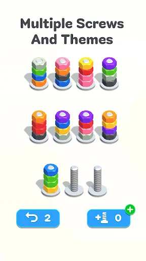 Nuts Sort - Color Sort | Permainan | XWorld