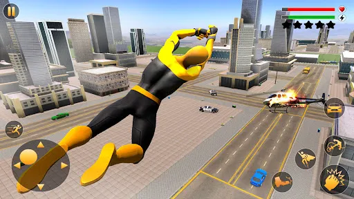 Flying Hero Crime City Battle | juego | XWorld