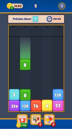 Number Drop:Quebra-cabeça 2048 | Jogos | XWorld