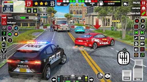 Cop Car Thief Chase Game | Permainan | XWorld