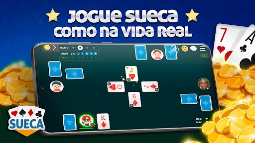 Sueca MegaJogos: Jogo Cartas | Jogos | XWorld