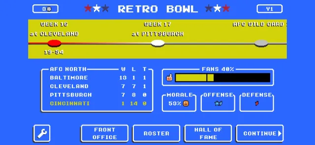 Retro Bowl | Games | XWorld