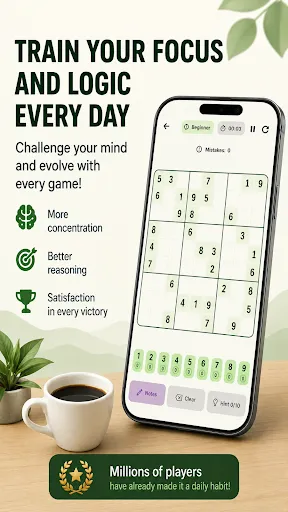Sudoku DeepFocus | Permainan | XWorld