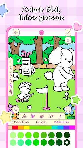 My Cute Friends: Livro Colorir | Jogos | XWorld